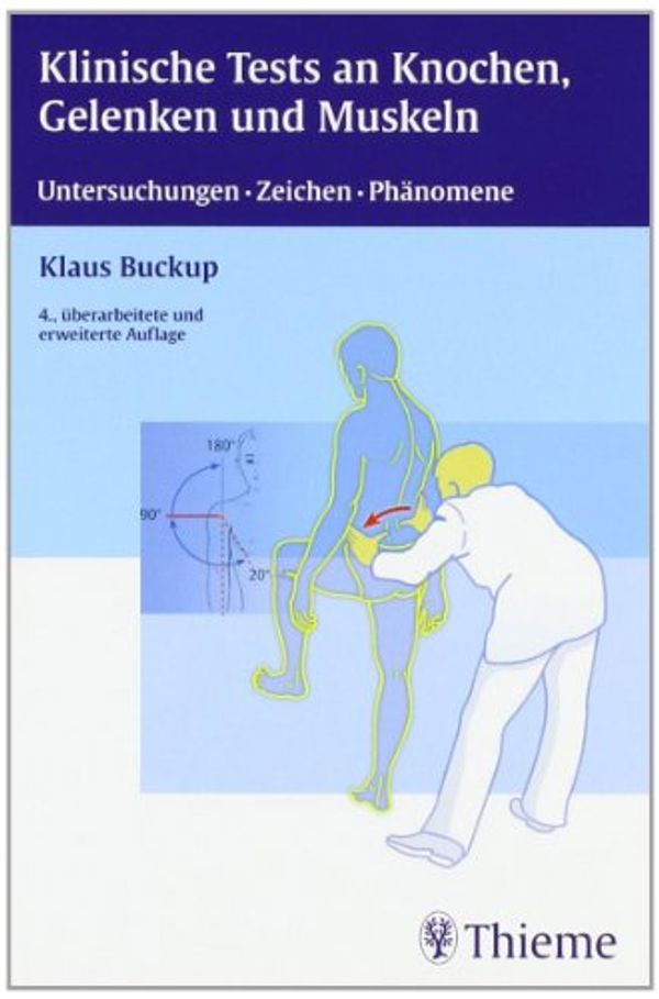 Cover Art for 9783131009944, Klinische Tests an Knochen, Gelenken und Muskeln by Klaus Buckup