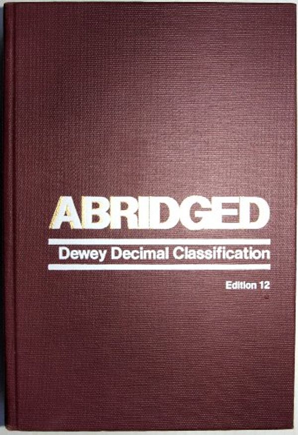 Cover Art for 9780910608428, Dewey Decimal Classification and Relative Index by Melvil Dewey