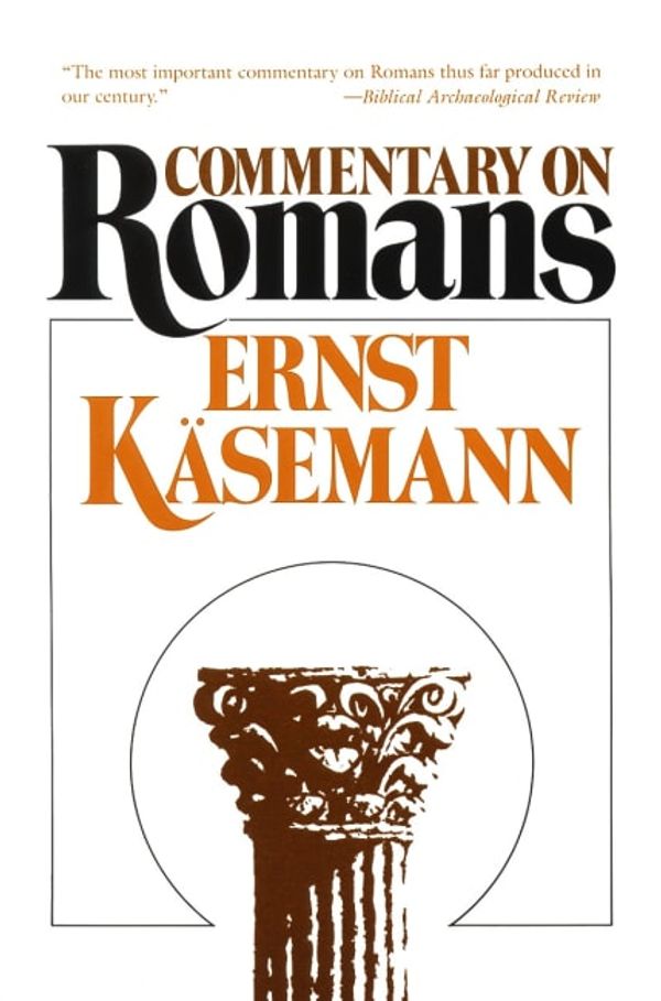 Cover Art for 9780802808608, Commentary on Romans by Ernst Kasemann