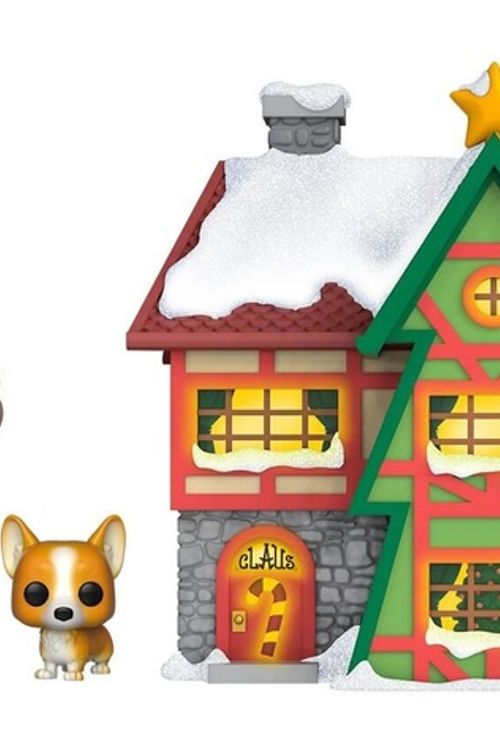 Cover Art for 0889698444231, Funko Pop! Town: Holiday - Santa's House with Santa & Nutmeg by FUNKO