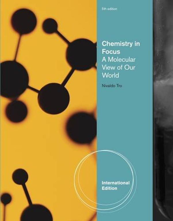 Cover Art for 9781133104223, Chemistry In Focus by Nivaldo J. Tro