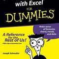 Cover Art for 9780764575945, Statistical Analysis with Excel for Dummies by Joseph Schmuller