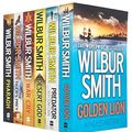 Cover Art for 9789124087357, Wilbur Smith Collection 6 Books Set (Golden Lion, Predator, Desert God, War Cry, The Tiger’s Prey, Pharaoh) by Wilbur Smith