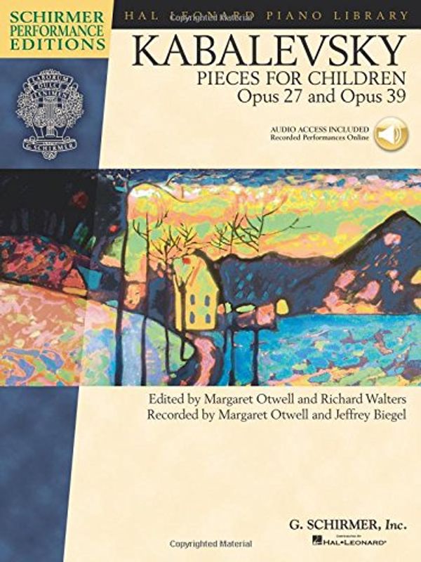 Cover Art for 0884088902988, Dmitri Kabalevsky - Pieces for Children, Op. 27 and 39: Schirmer Performance Editions (Hal Leonard Student Piano Library: Schirmer Performance Editions) Bk/Online Audio by Kabalevsky, Dmitry