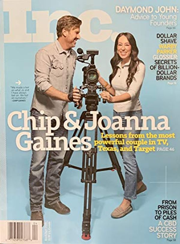 Cover Art for B086K43W66, INC. MAGAZINE - APRIL 2020 - CHIP & JOANNA GAINES by INC.