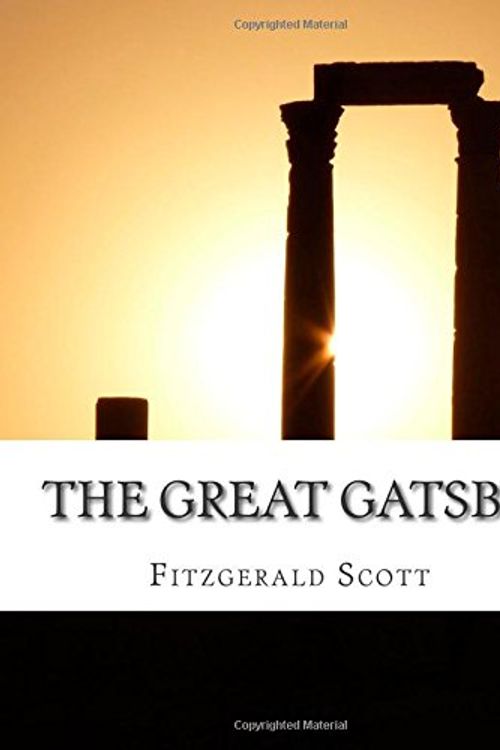 Cover Art for 9781500801717, The Great Gatsby by F. Scott Fitzgerald
