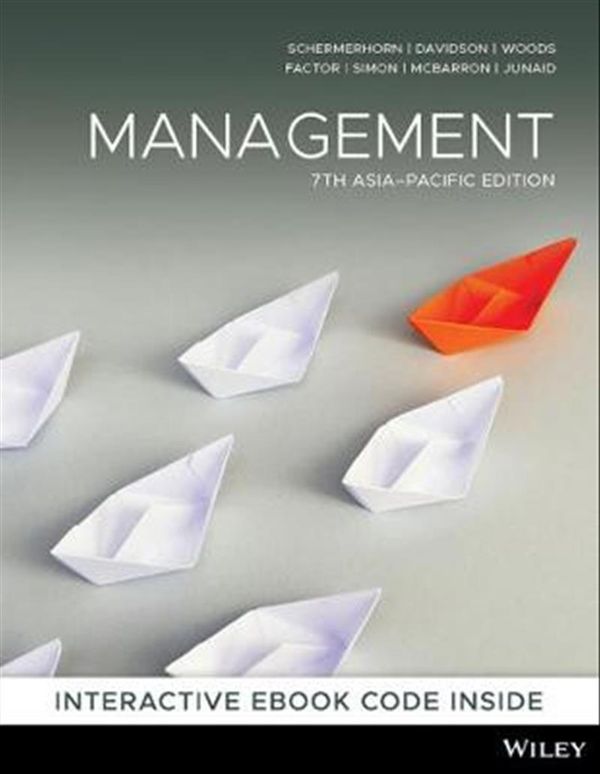 Cover Art for 9780730369318, Management by Paul Davidson