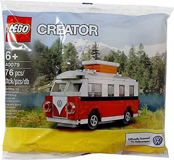 Cover Art for 0673419198769, Mini VW T1 Camper Van Set 40079 by Lego