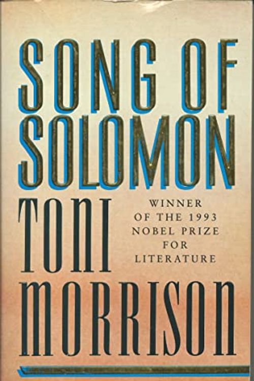 Cover Art for 9780330305020, Song of Solomon: A Novel (Picador Books) by Toni Morrison