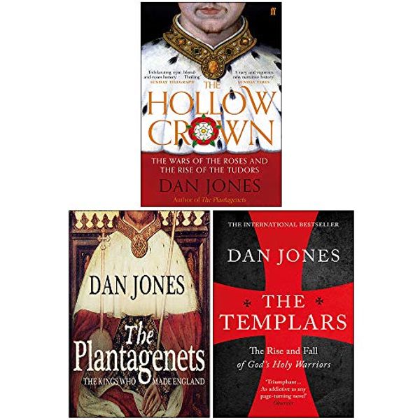 Cover Art for 9789123978465, Dan Jones Collection 3 Books Set (The Hollow Crown The Wars of the Roses and the Rise of the Tudors, The Plantagenets, The Templars) by Dan Jones