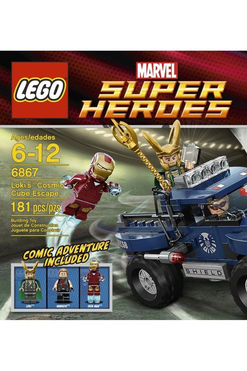 Cover Art for 0673419168458, Loki's Cosmic Cube Escape Set 6867 by Lego