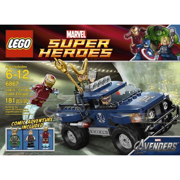Cover Art for 0673419168458, Loki's Cosmic Cube Escape Set 6867 by Lego