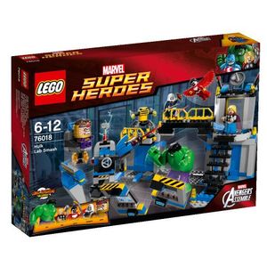 Cover Art for 5702015129046, Avengers: Hulk Lab Smash Set 76018 by Lego