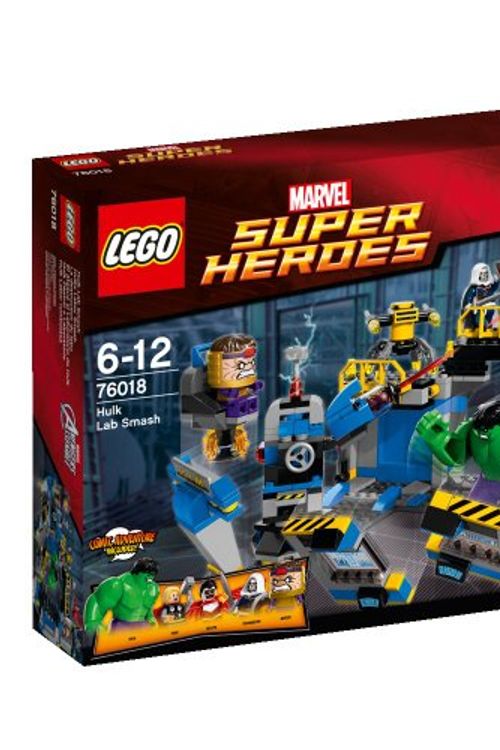 Cover Art for 5702015129046, Avengers: Hulk Lab Smash Set 76018 by Lego