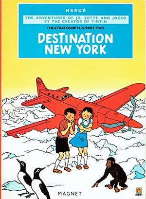 Cover Art for 9780416015423, Destination New York by Herge