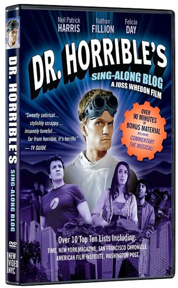 Cover Art for 0767685212134, Dr. Horrible's Sing-Along Blog [Blu-ray] by 