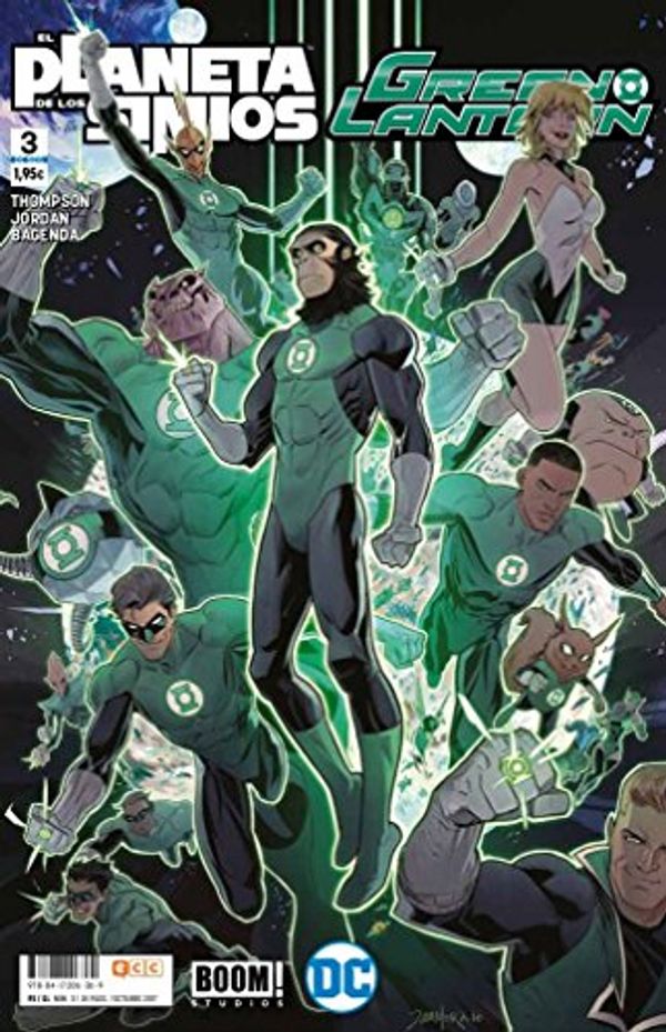 Cover Art for 9788417206369, Green Lantern/El Planeta de los Simios núm. 03 (de 6) by Justin Jordan, Robbie Thompson, Tobar Pastor, Felip