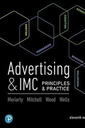 Cover Art for 9780135982976, Advertising & IMC by Sandra Moriarty, Nancy Mitchell, Charles Wood, William Wells