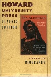 Cover Art for 9780882581507, IRA Aldridge: Negro Tragedian by Herbert Marshall