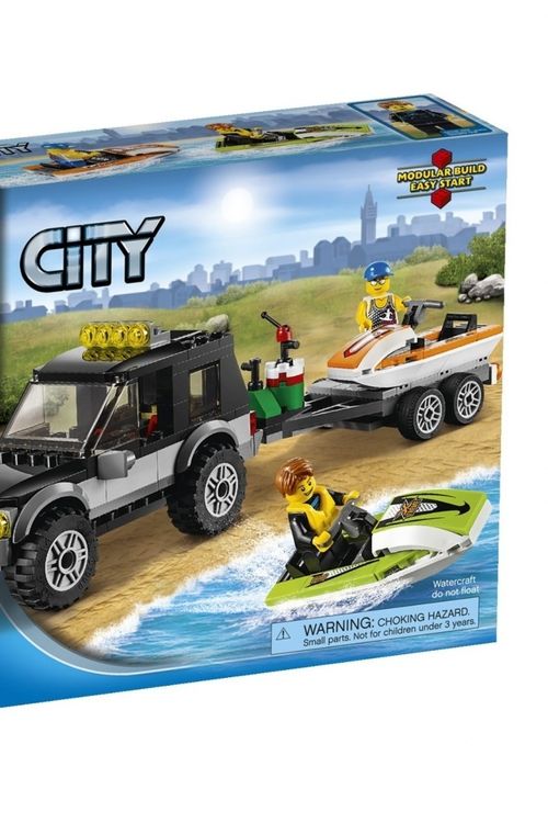 Cover Art for 0673419207577, SUV with Watercraft Set 60058 by Lego