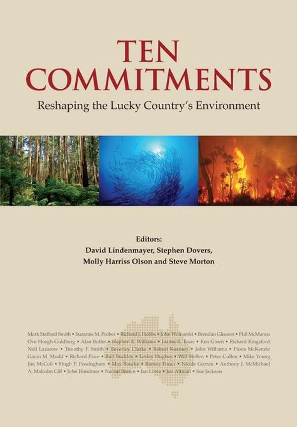 Cover Art for 9780643097155, Ten Commitments by David Lindenmayer, CSIRO Publishing