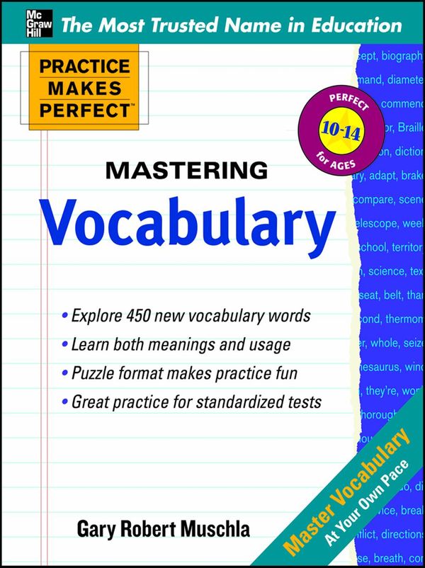 Cover Art for 9780071777599, Practice Makes Perfect Mastering Vocabulary by Gary Muschla