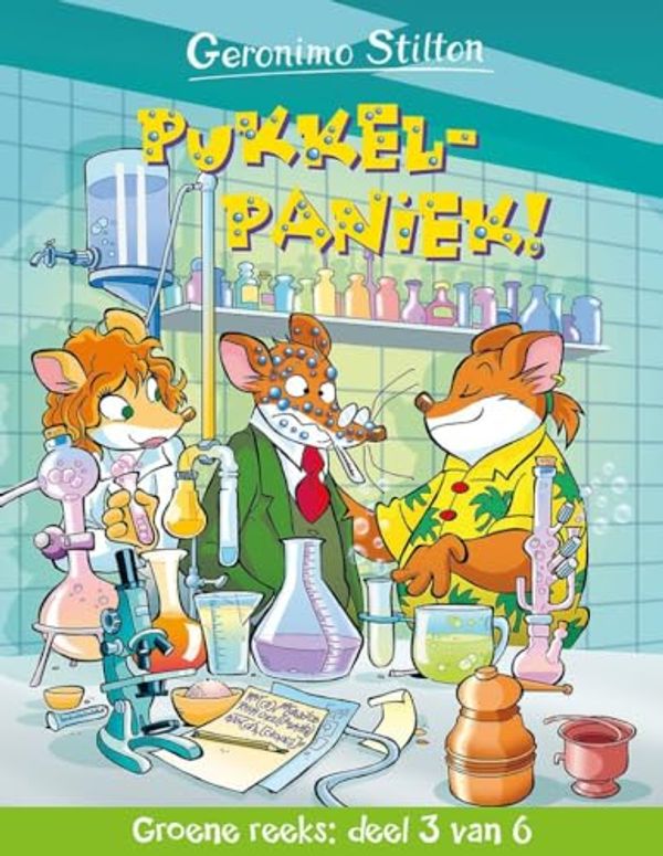 Cover Art for 9789085922995, Pukkelpaniek!: Groene reeks deel 3 van 6 (Geronimo Stilton Groene reeks) by Geronimo Stilton