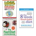 Cover Art for 9789123489077, 8-Week Blood Sugar Diet and The Fastdiet Cookbook 2 Books Bundle Collection - Lose weight fast and reprogramme your body, 150 Delicious, Calorie-Controlled Meals to Make Your Fasting Days Easy by Michael Mosley