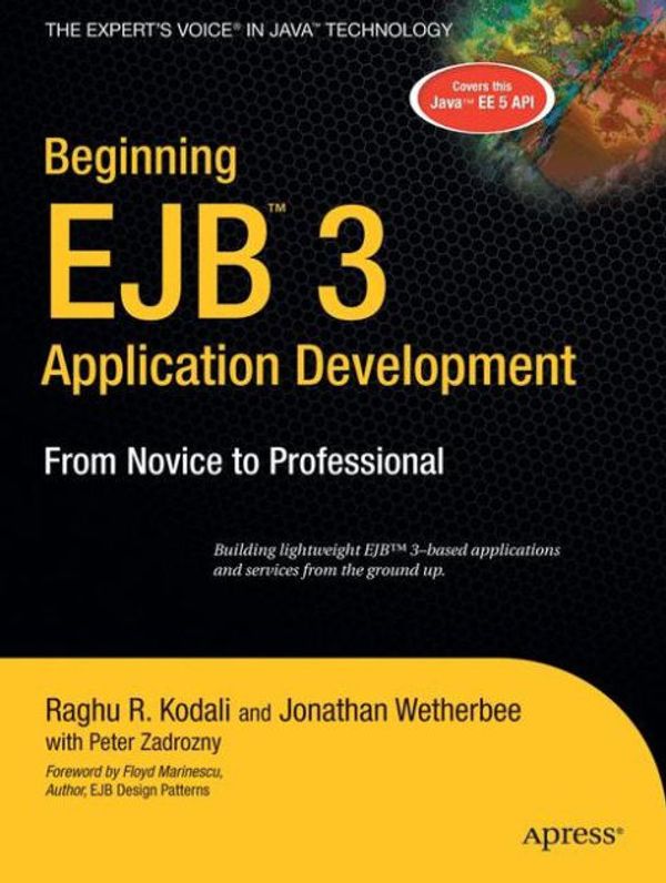 Cover Art for 9781590596715, Beginning EJB 3 Application Development by Raghu Kodali
