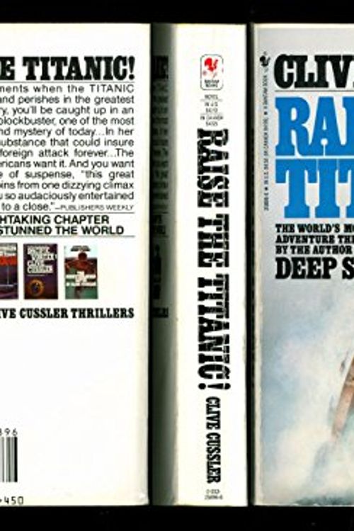 Cover Art for 9780553228892, Raise the Titanic by Clive Cussler