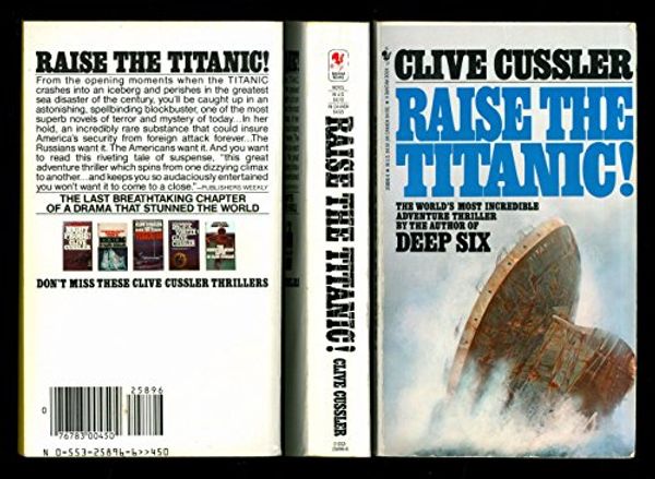 Cover Art for 9780553228892, Raise the Titanic by Clive Cussler