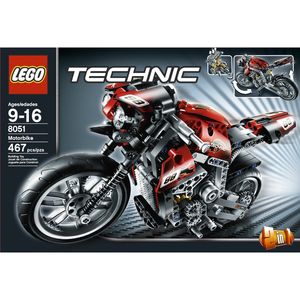 Cover Art for 0673419129336, Motorbike Set 8051 by LEGO – Technic