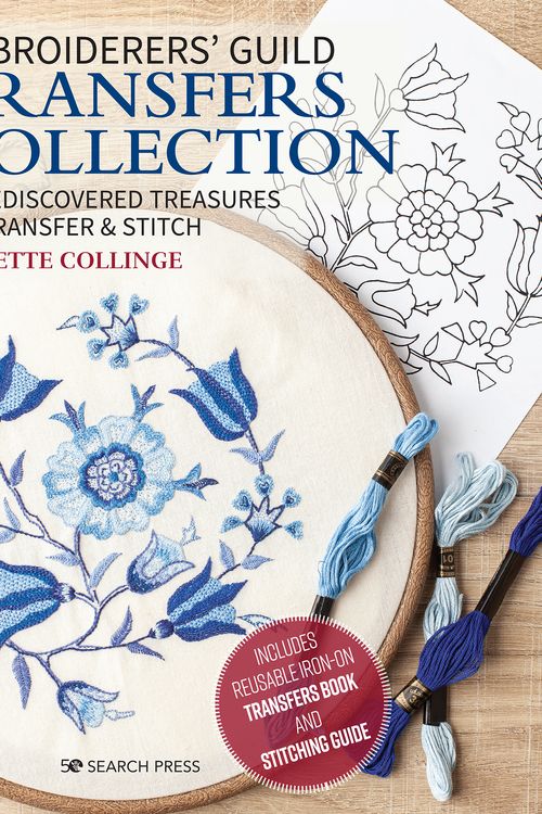 Cover Art for 9781782217206, Embroidered Treasures - Transfers: Vintage Embroidery Designs from the Embroiderers Guild Collection by Annette Collinge