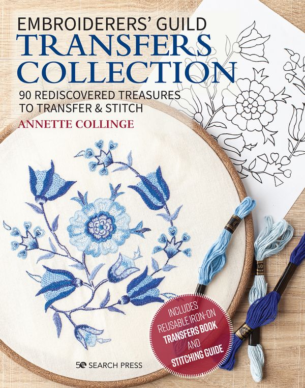 Cover Art for 9781782217206, Embroidered Treasures - Transfers: Vintage Embroidery Designs from the Embroiderers Guild Collection by Annette Collinge