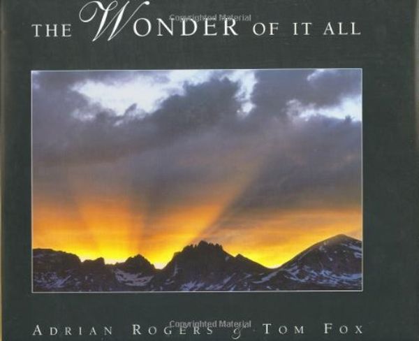 Cover Art for 9780805424515, The Wonder of It All: A Devotional Book by Adrian Rogers