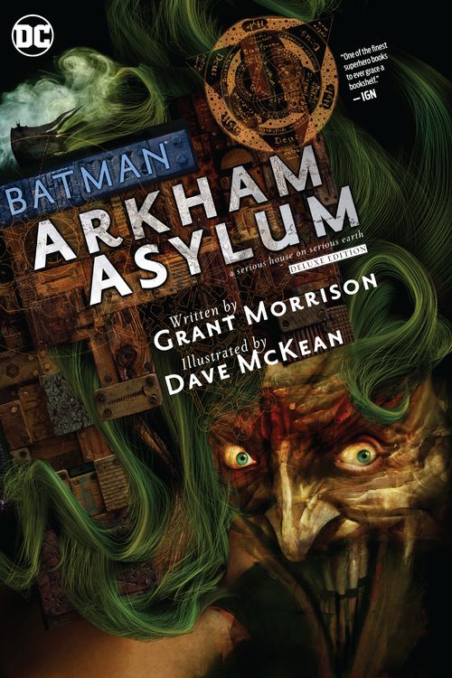 Cover Art for 9781779513175, Batman: Arkham Asylum The Deluxe Edition by Grant Morrison