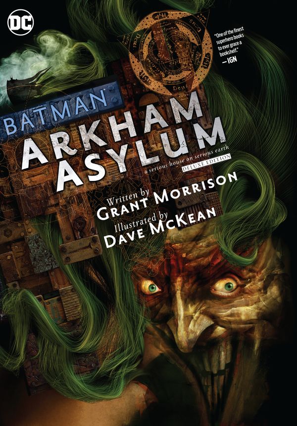 Cover Art for 9781779513175, Batman: Arkham Asylum The Deluxe Edition by Grant Morrison