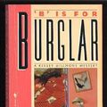 Cover Art for 9780553260618, B Is for Burglar by Sue Grafton