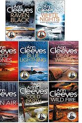 Cover Art for 9781529033427, Ann Cleeves Shetland Series Collection 8 Books Set (Book 1-8) (Blue Lightning, Raven Black, White Nights, Red Bones, Cold Earth, Thin Air, Dead Water, Too Good To Be True) by Ann Cleeves