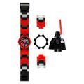 Cover Art for 0830659002908, LEGO Star Wars 8020301 Darth Vader Kids Buildable Watch with Link Bracelet and Minifigure | black/red | plastic | 25mm case diameter| analogue quartz | boy girl | official by Unknown