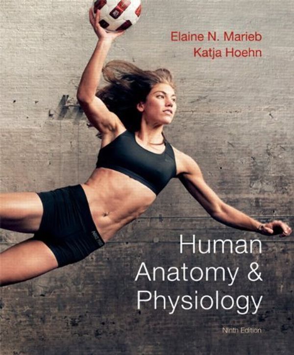 Cover Art for B008AU7VIQ, Human Anatomy & Physiology (Comp) - Text (9th, 13) by Marieb, Elaine N - Hoehn, Katja N [Hardcover (2012)] by Marieb