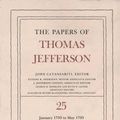 Cover Art for 9780691047775, The Papers of Thomas Jefferson: 1 January to 10 May 1793 v. 25 by Thomas Jefferson