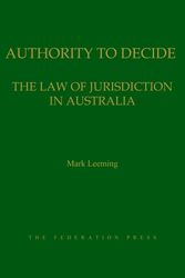 Cover Art for 9781862879027, Authority to Decide by Mark Leeming