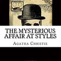 Cover Art for 9781985078307, The Mysterious Affair at Styles by Agatha Christie