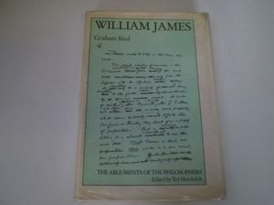 Cover Art for 9780710096029, William James by Graham Bird