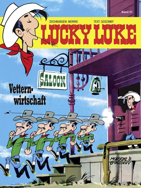 Cover Art for 9783841390455, Lucky Luke 21 by Gudrun Penndorf, Morris, René Goscinny