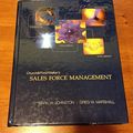 Cover Art for 9780073529875, Sales Force Management by Mark Johnston, Greg Marshall