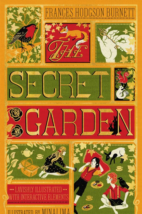 Cover Art for 9780062692573, Secret Garden, The (Illustrated with Interactive Elements) by Frances Hodgson Burnett