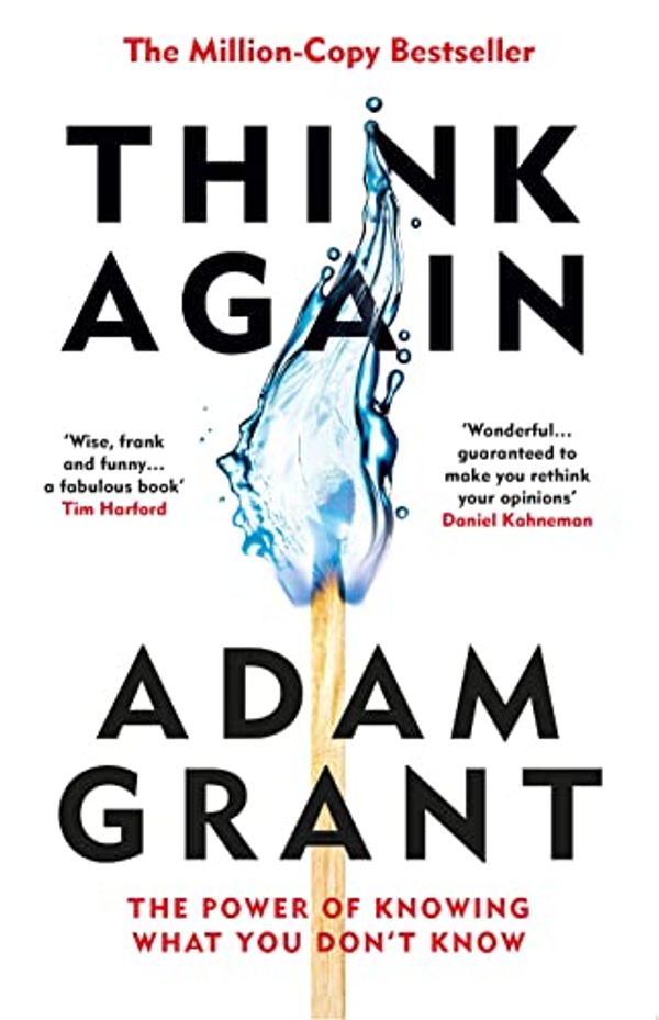 Cover Art for B087ZC68VN, Think Again by Adam Grant