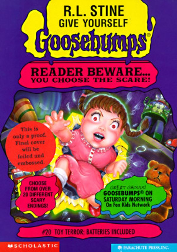 Cover Art for 9780590934923, Toy Terror: Batteries Included by R. L. Stine